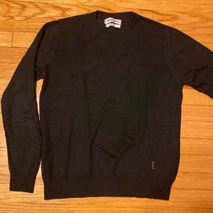 Vintage YSL Yvess Saint Laurent men’s sweater Medium M black